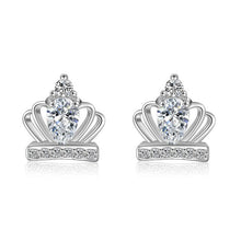 Load image into Gallery viewer, Water Drop Cubic Zircon Crytal Stud Earring